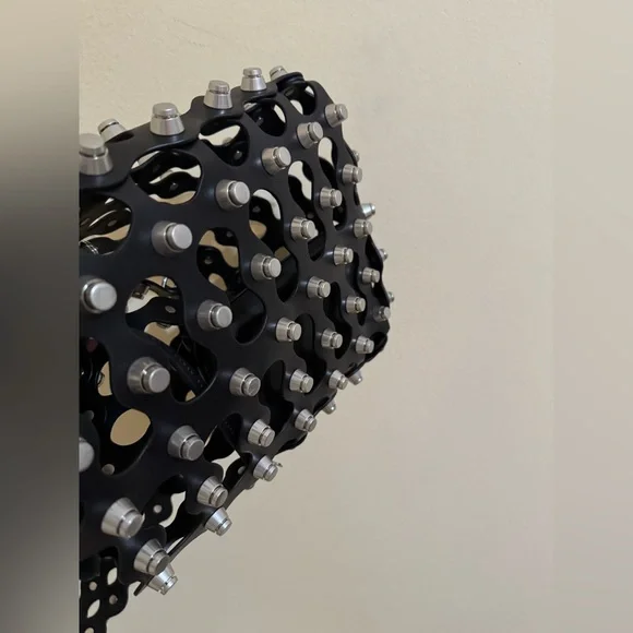 Alexander Wang Medium Rex Studded Leather Shoulder Bag Black - Picture 8 of 8